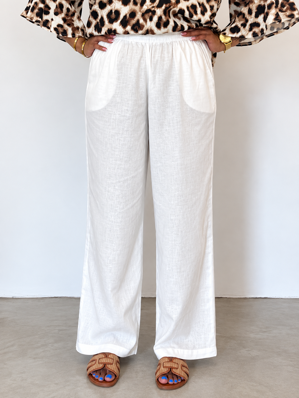 Classic Pants- Off White