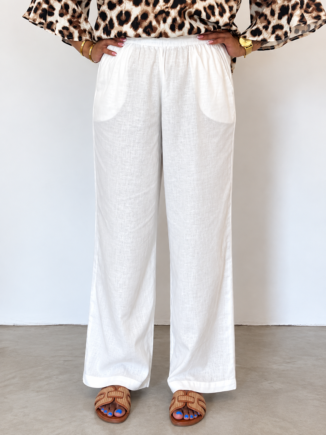 Classic Pants- Off White
