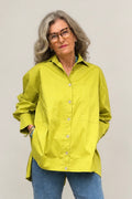Rosemary Shirt- Chartreuse