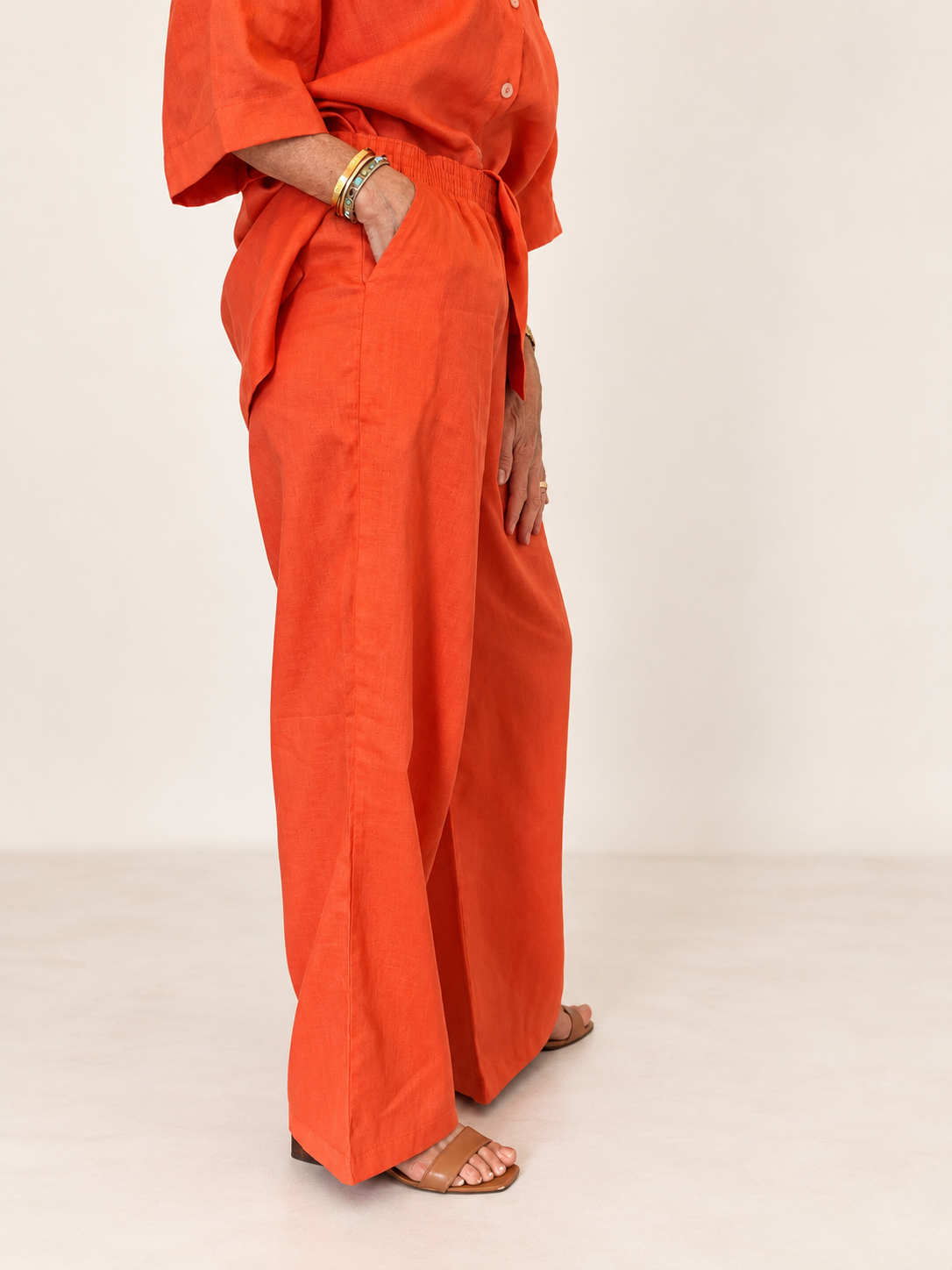 Classic Pants- Orange