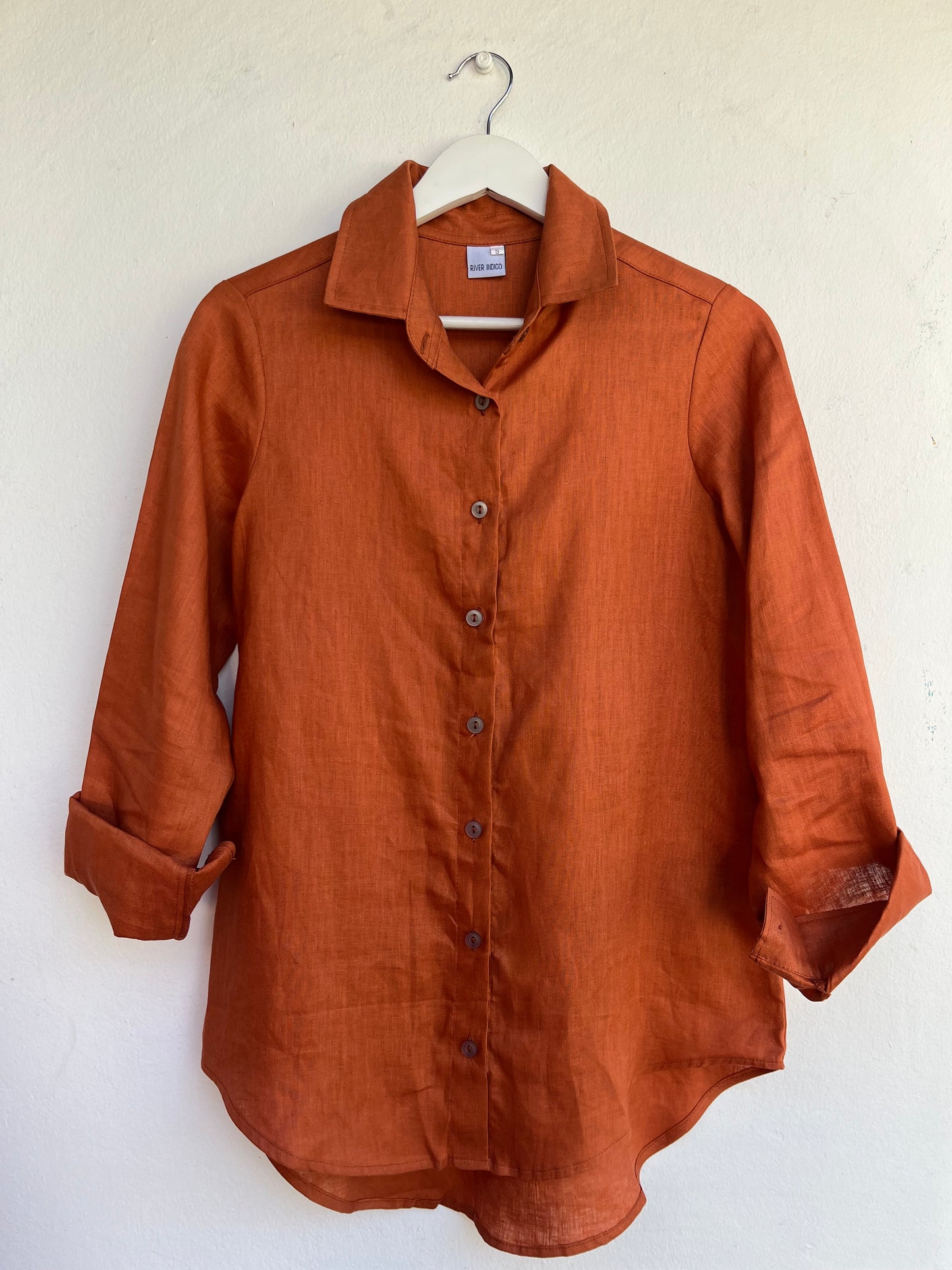 Classic Shirt- Rust