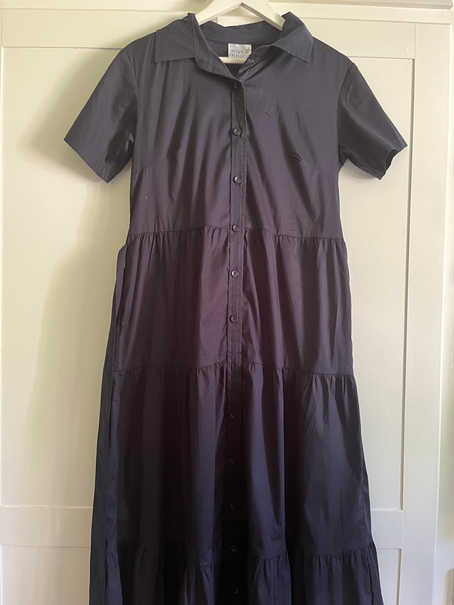 Camellia Dress- Navy