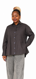 Rosemary Shirt- Charcoal