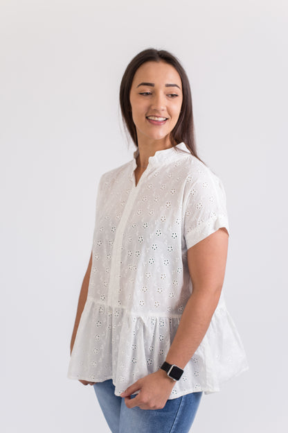 Freesia Blouse- Angalise