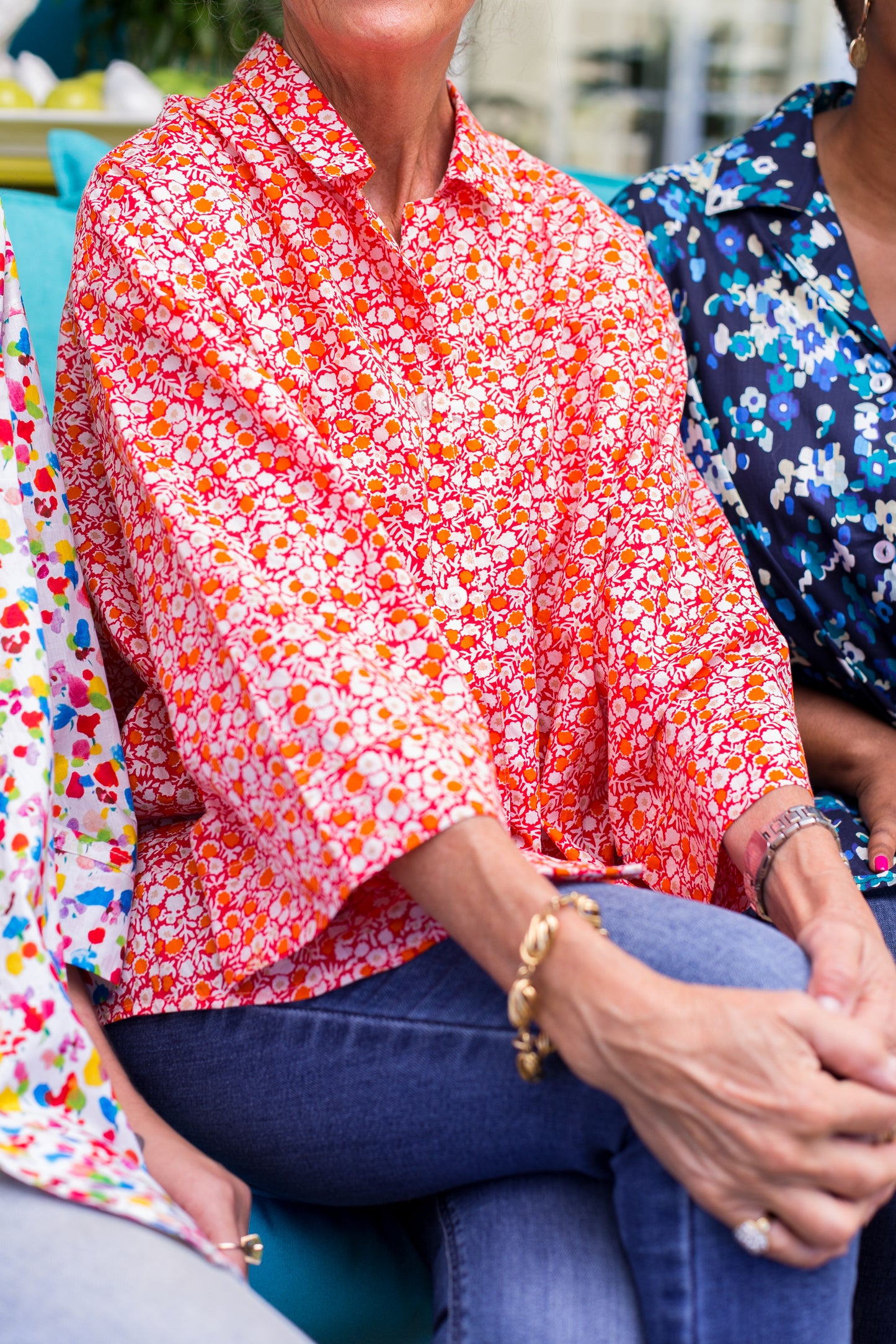 Begonia Blouse- Orange