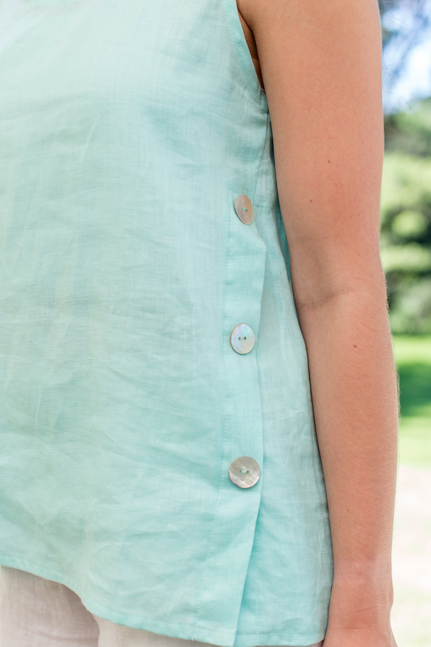 Summer Shirt- Light Turquoise