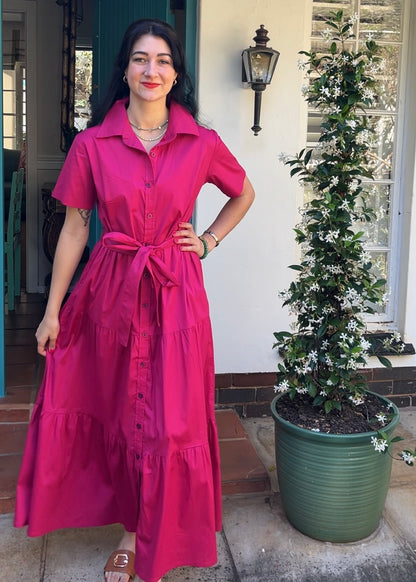 Camellia Dress- Pink