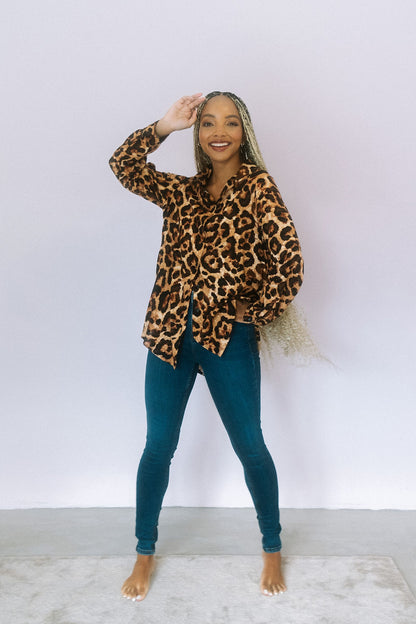 Nara Shirt- Leopard