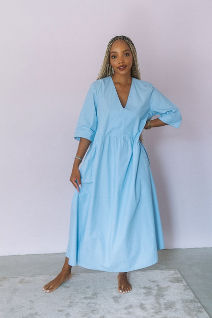 Lala Dress- Chambray