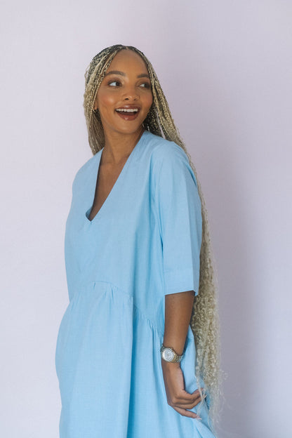 Lala Dress- Chambray