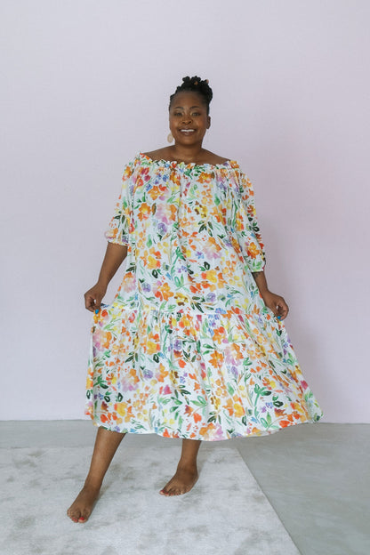 Baobab Dress- Garden