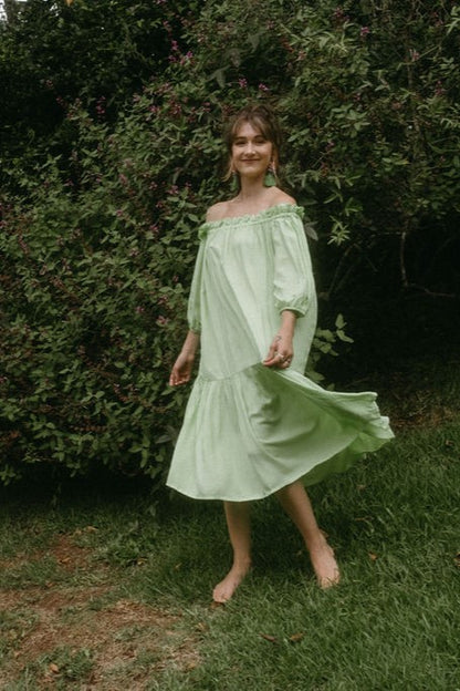 Baobab Dress- Lime