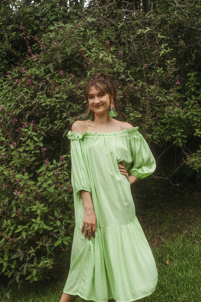 Baobab Dress- Lime