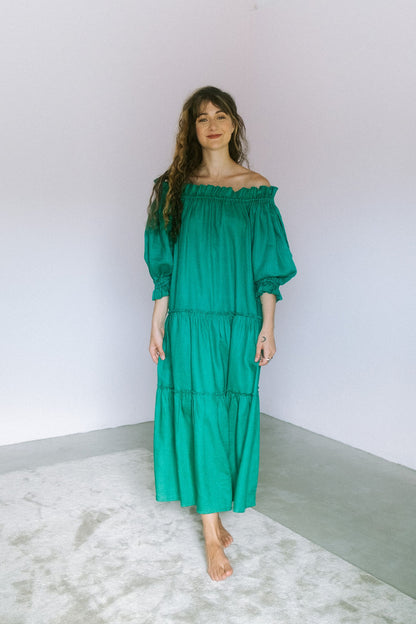 Marula Dress- Emerald