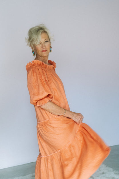 Marula Dress- Terracotta