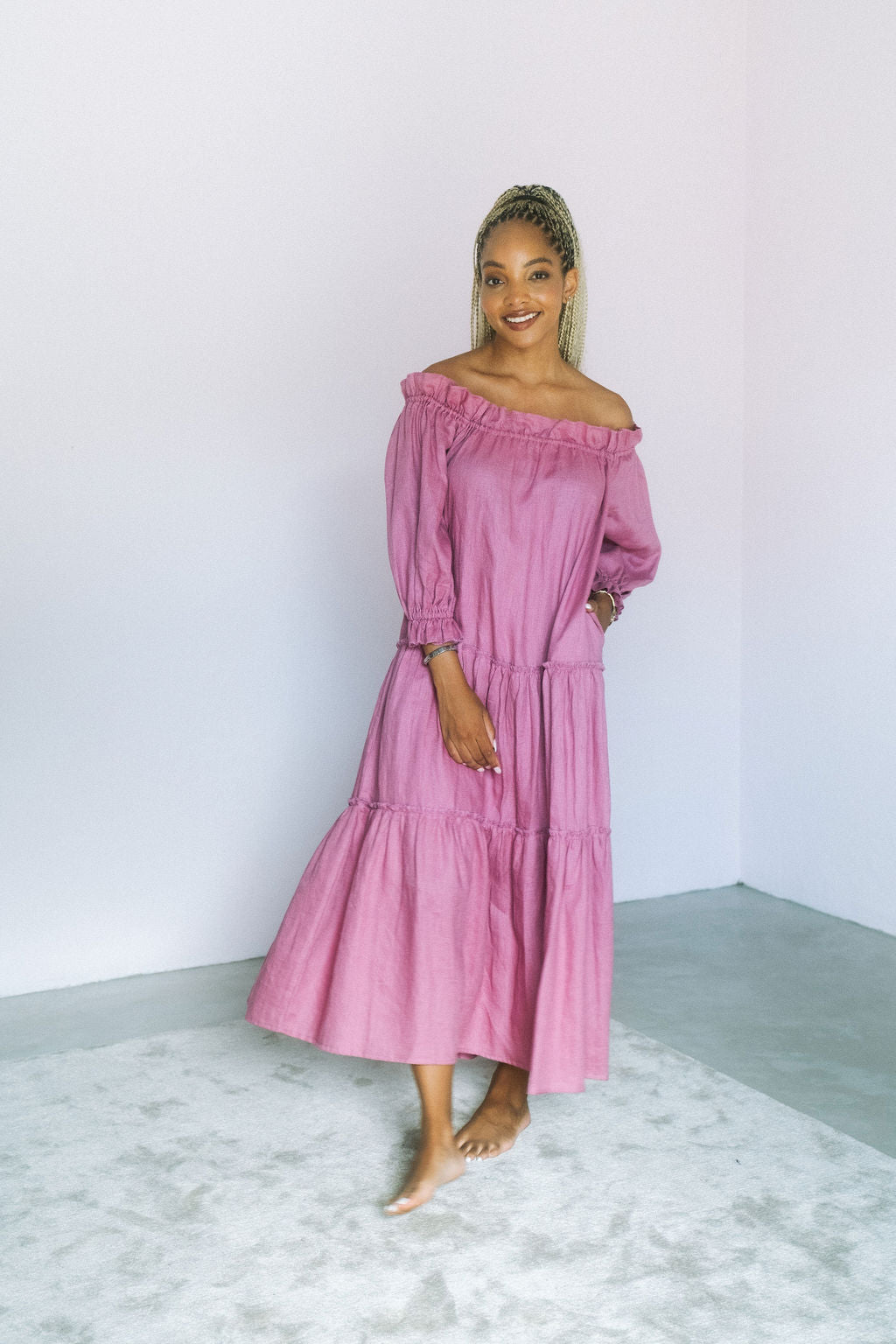 Marula Dress- Mauve