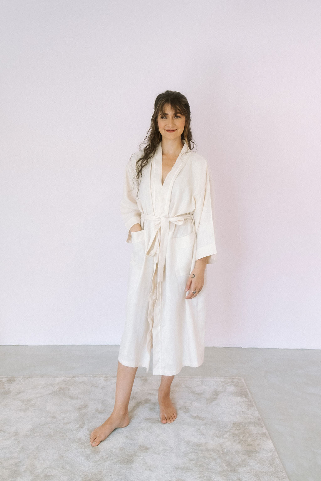 Linen Luxury Gown