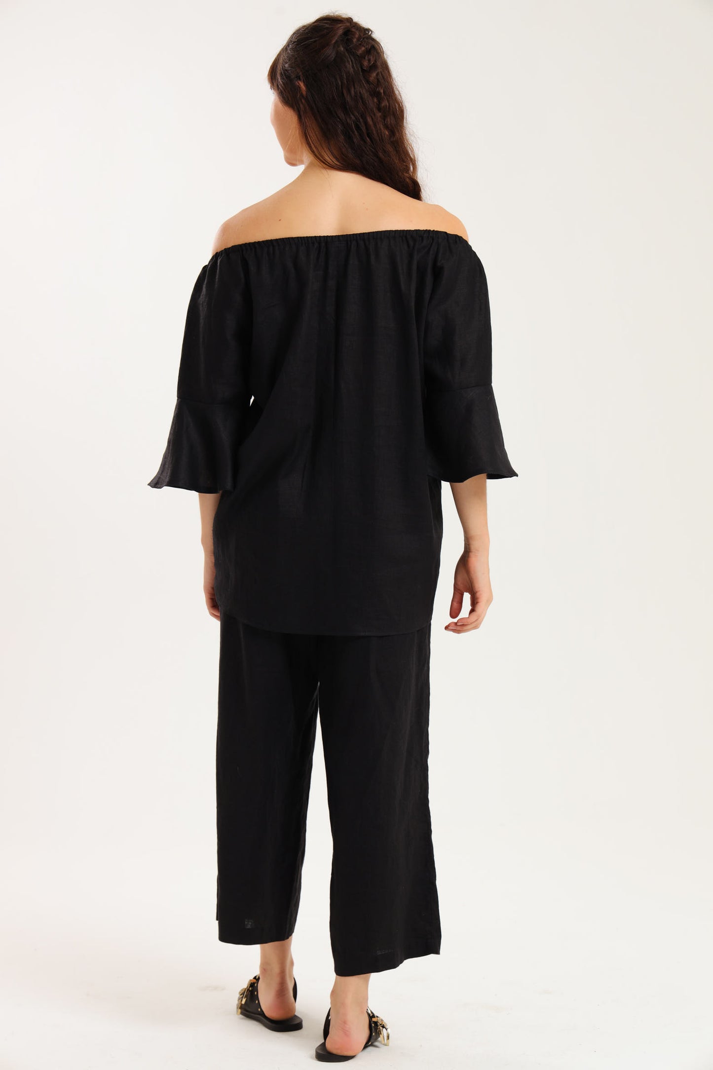 Oleander Shirt- Black