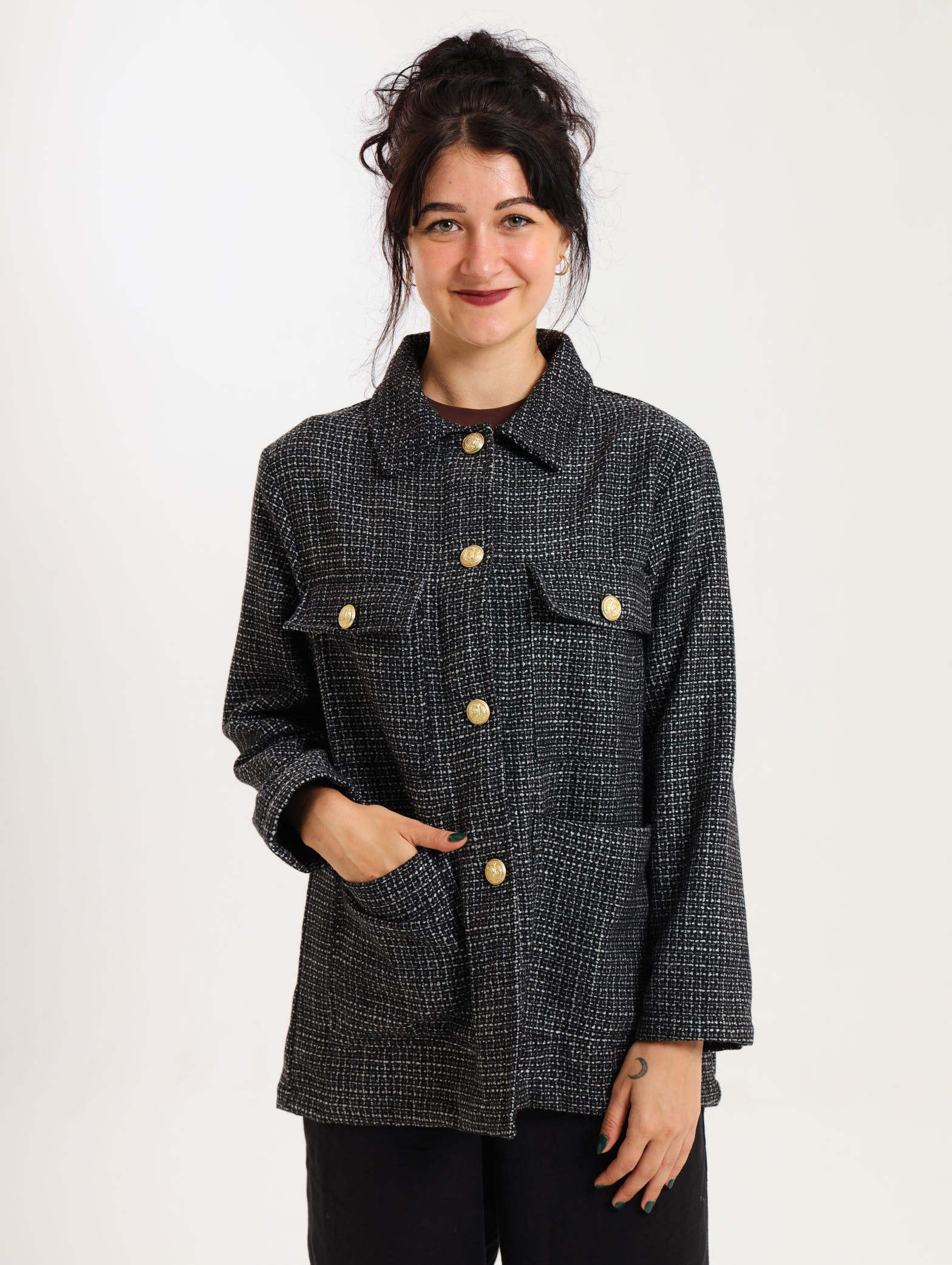 Dahlia Jacket- Black