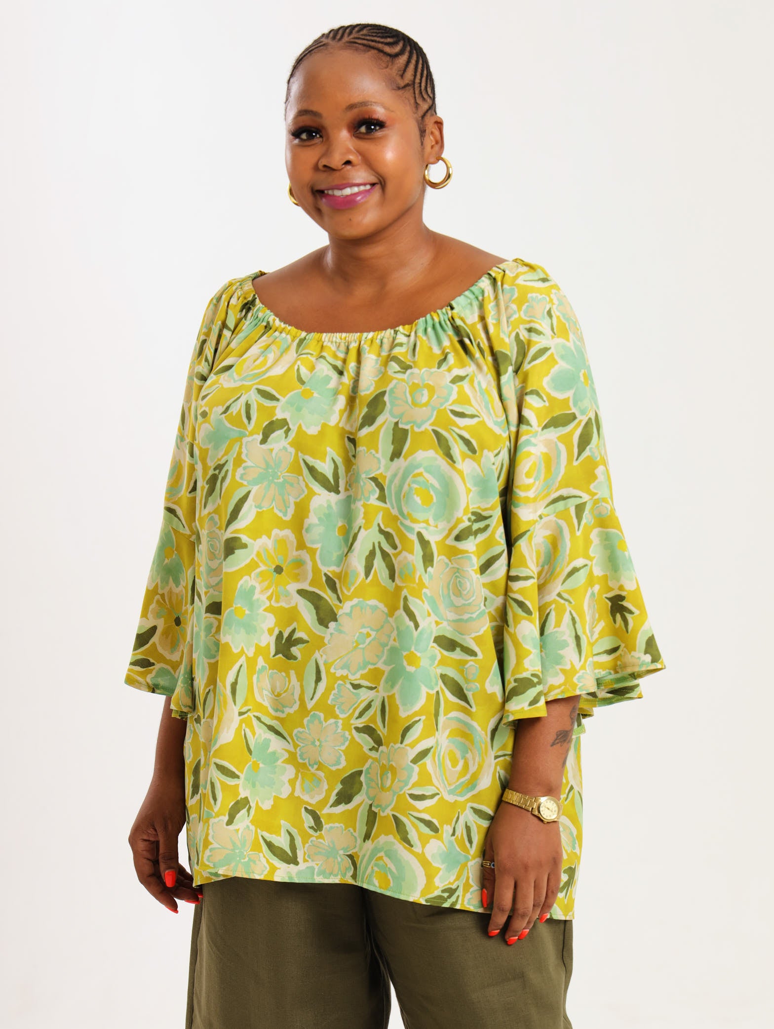 Oleander Shirt- Floral