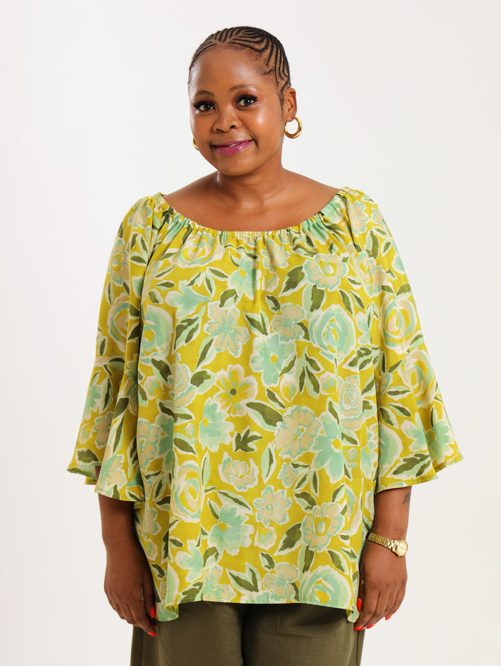 Oleander Shirt- Floral