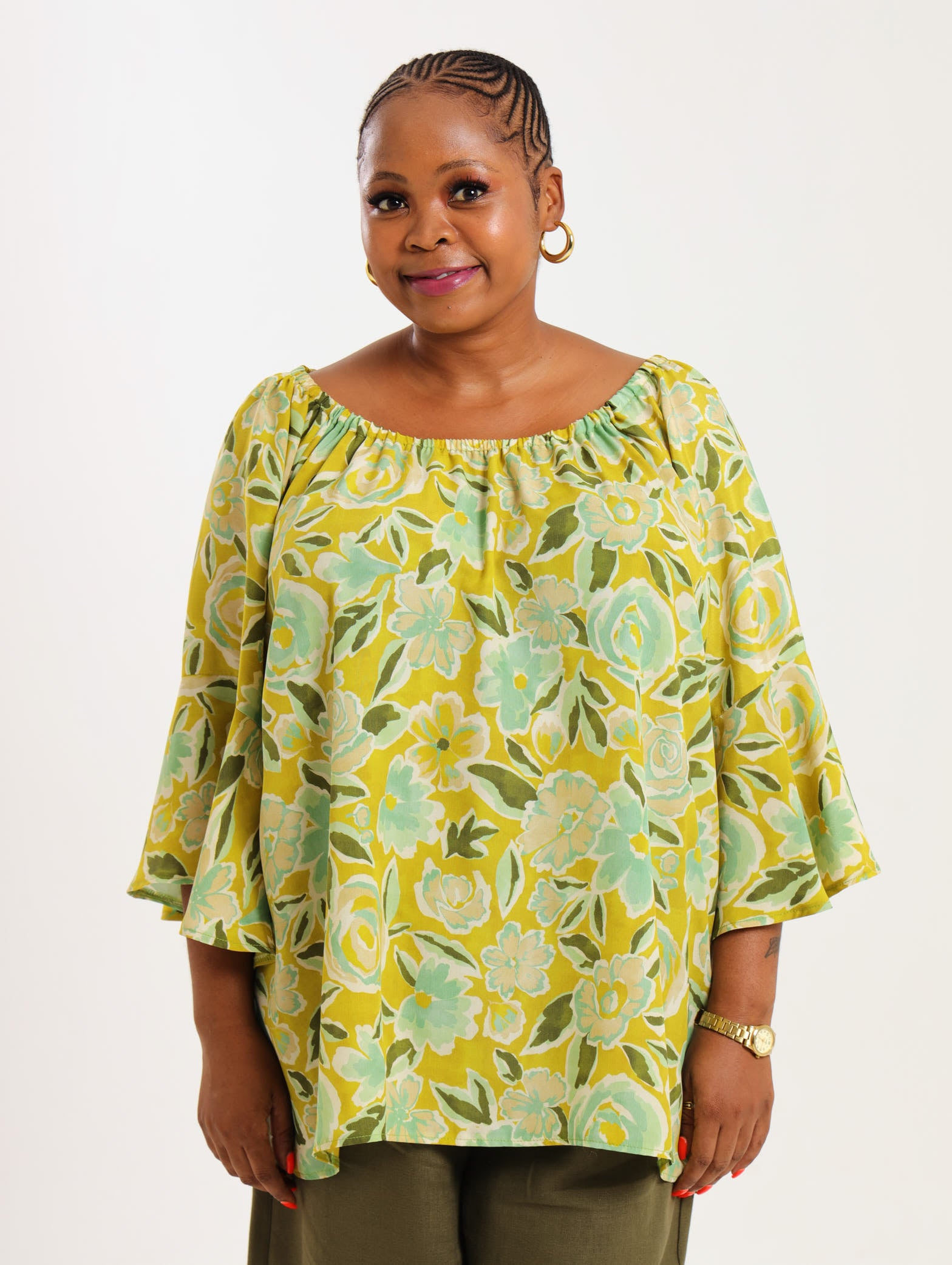 Oleander Shirt- Floral