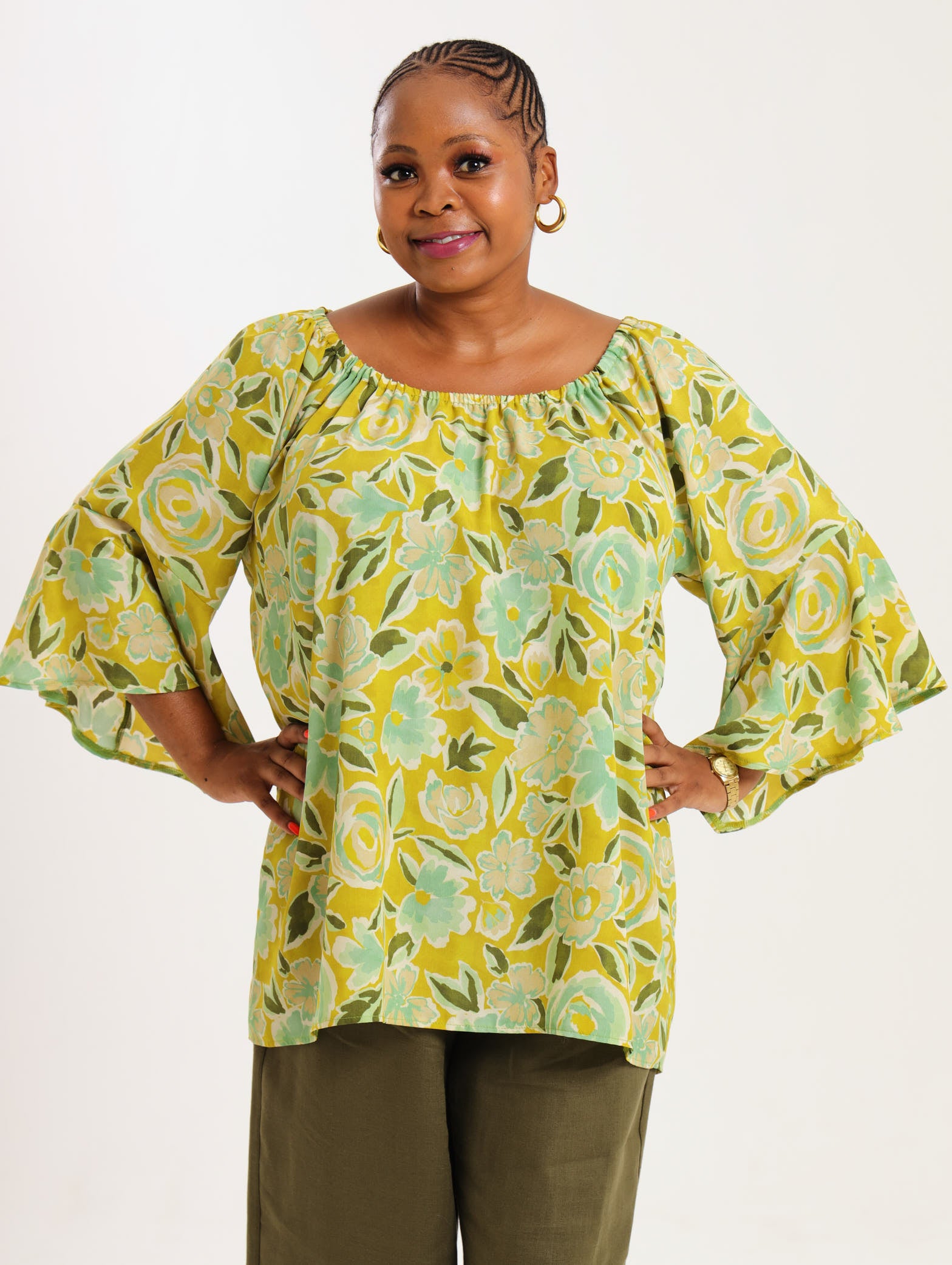 Oleander Shirt- Floral