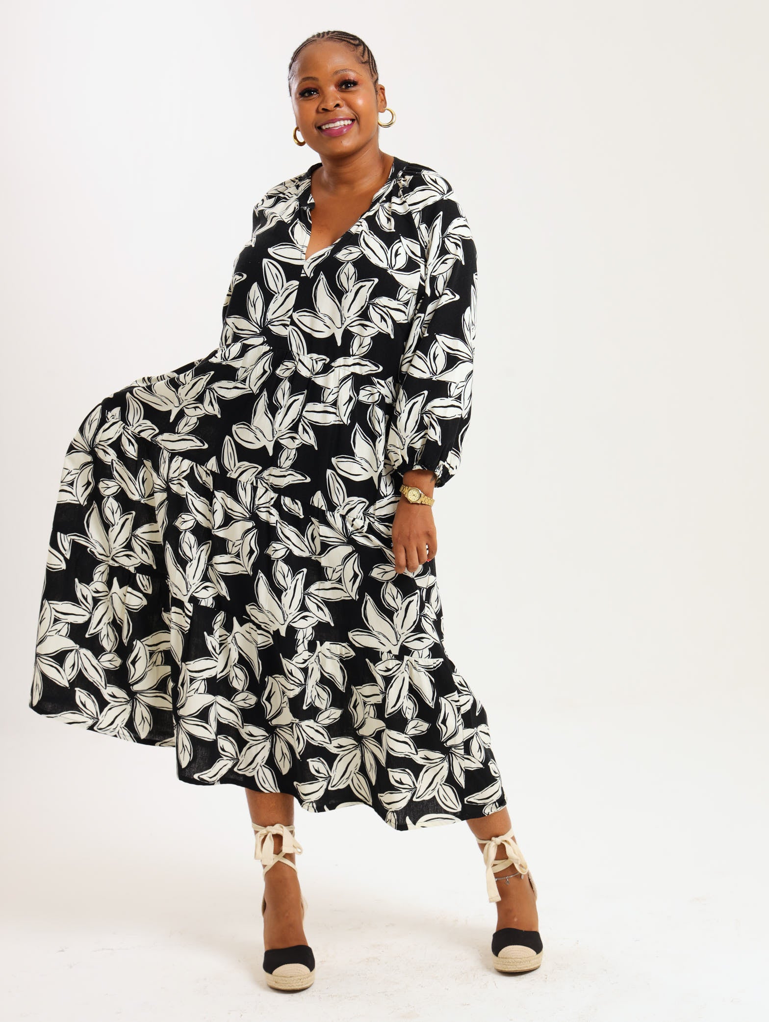 Poppy Dress- Botanic