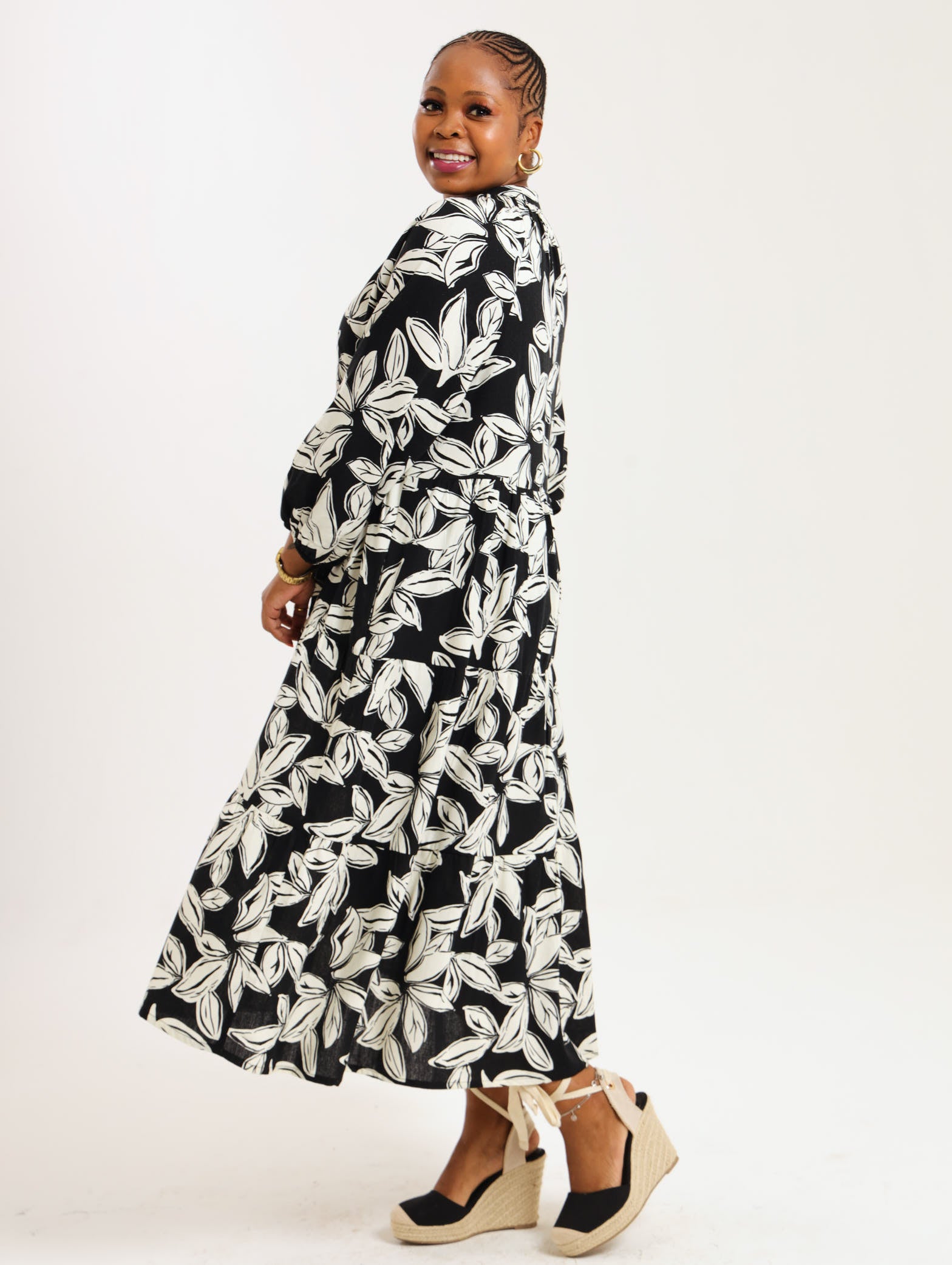 Poppy Dress- Botanic