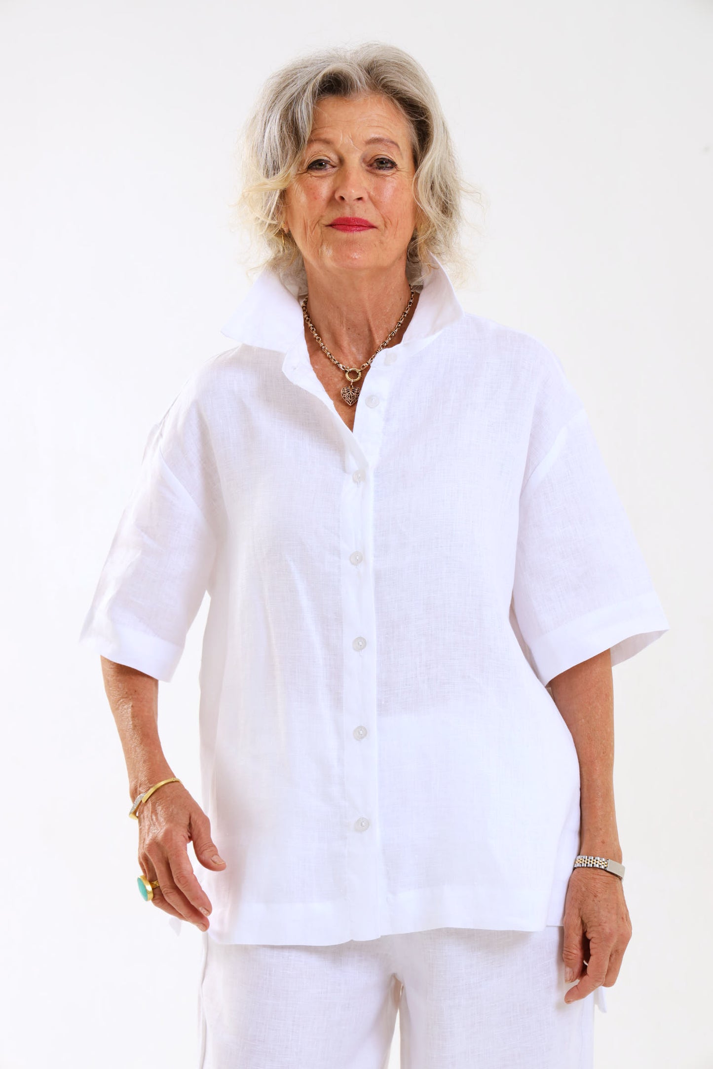 Classic Shirt (short)- White