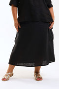 Cargo Skirt- Black