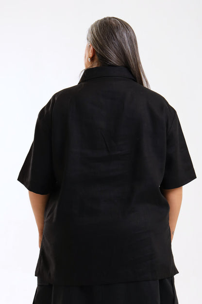 Classic Shirt (short)- Black