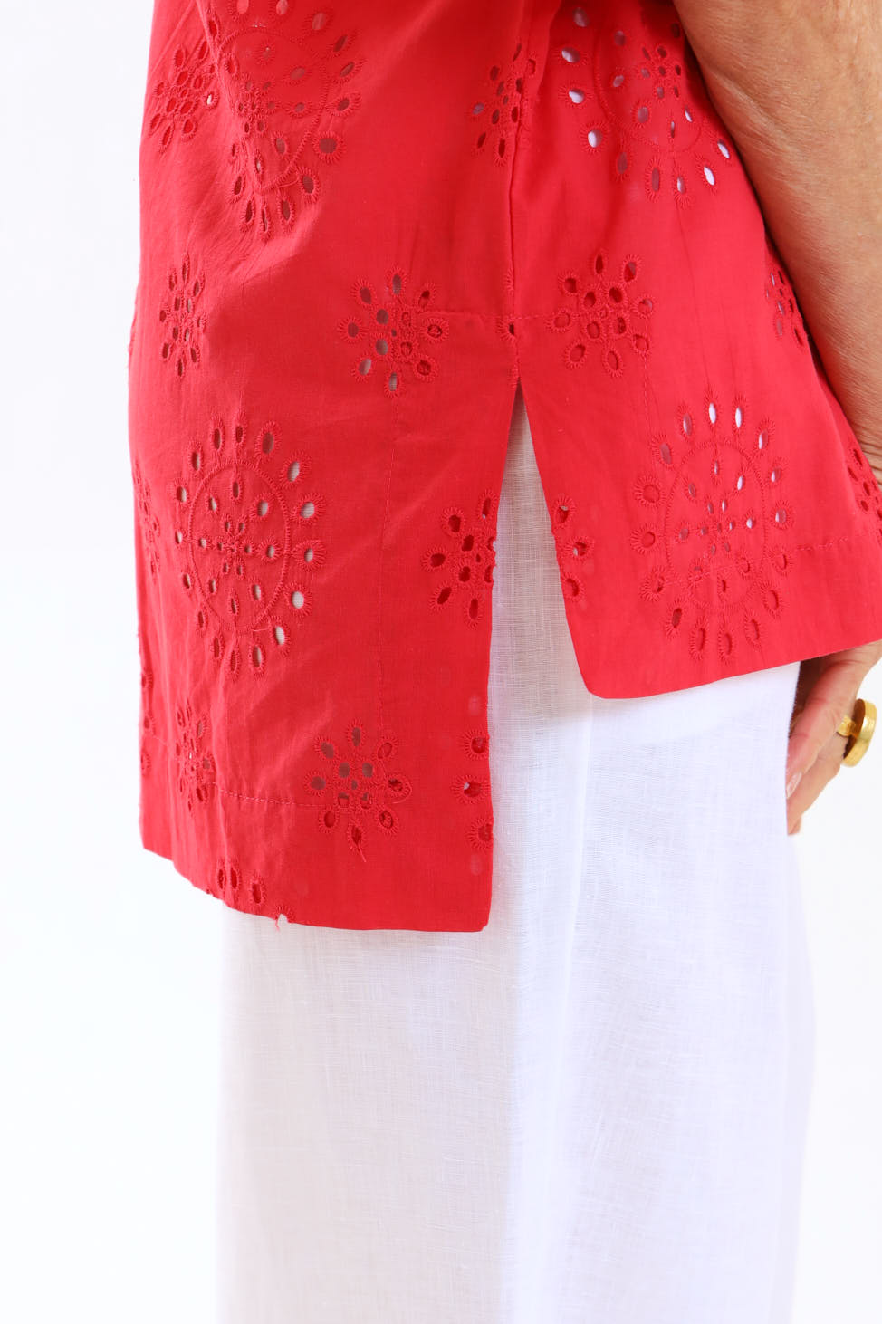 Classic Shirt (short)- Coral