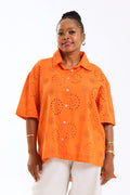 Classic Shirt (short)- Orange