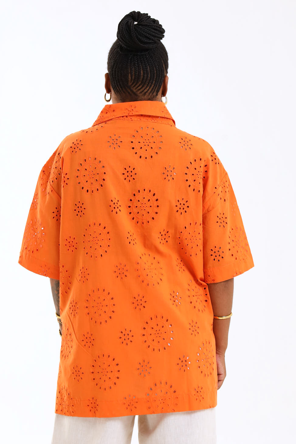 Classic Shirt (short)- Orange