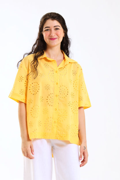 Classic Shirt (short)- Yellow