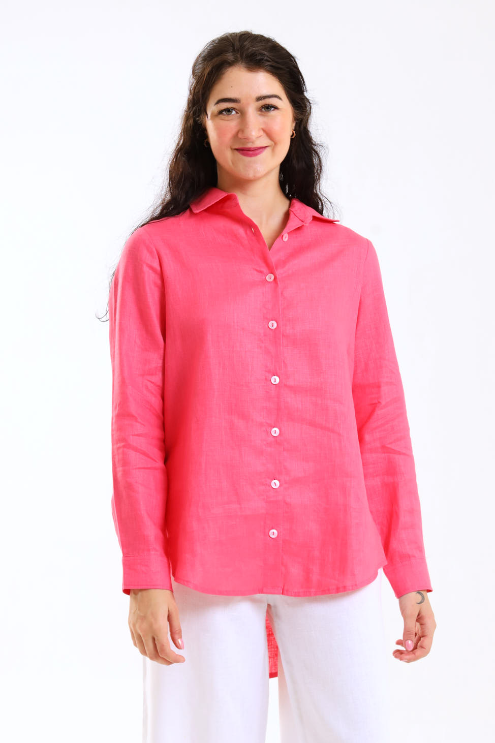Classic Shirt- Coral