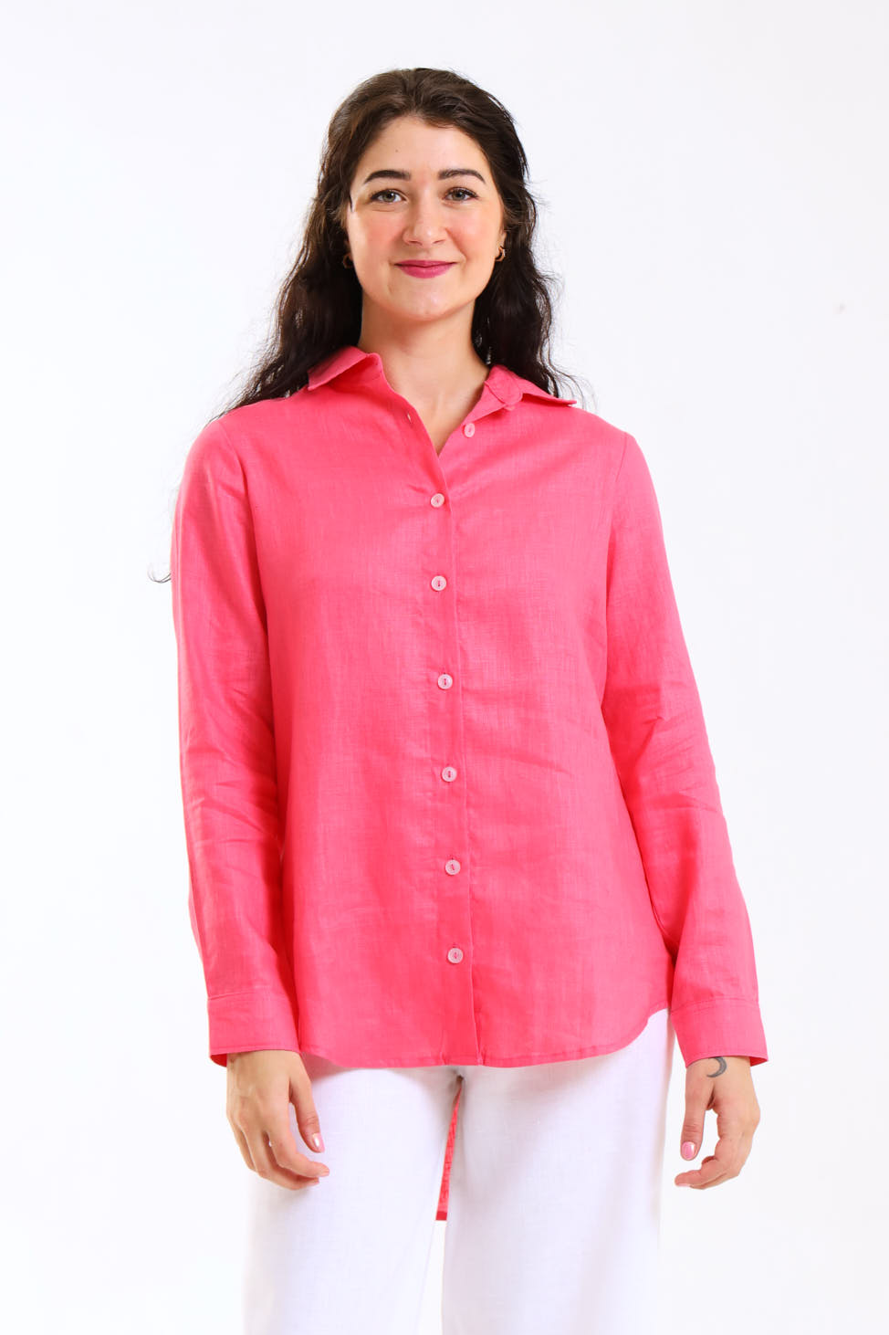 Classic Shirt- Coral
