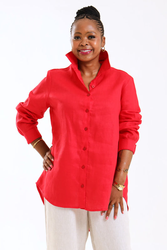 Classic Shirt- Red