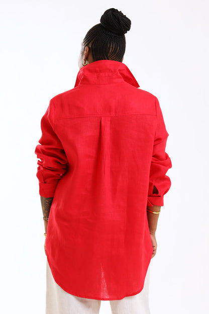 Classic Shirt- Red
