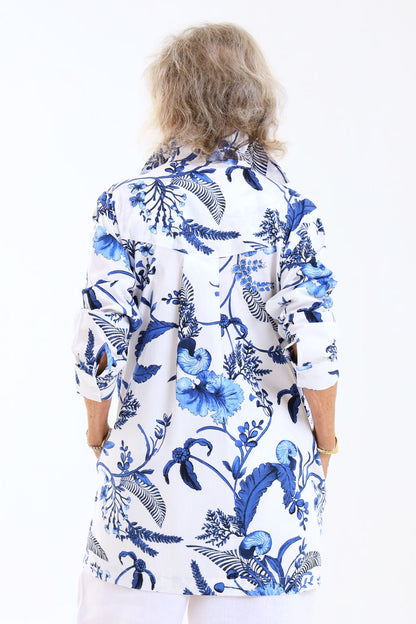 Syringa Shirt- Marine