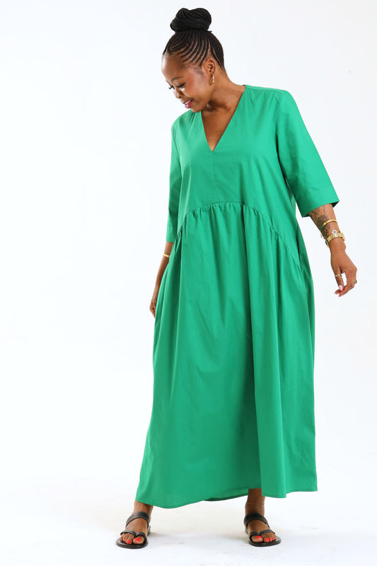 Lala Dress- Grass green