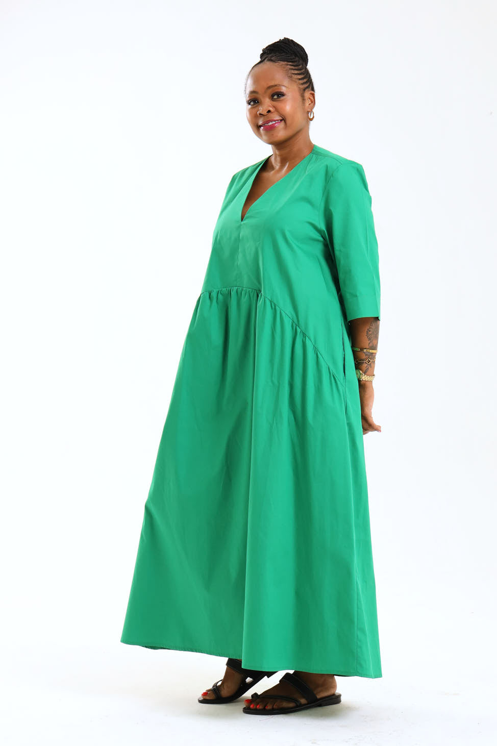 Lala Dress- Grass green