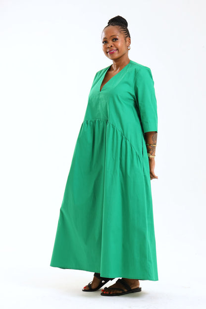 Lala Dress- Grass green