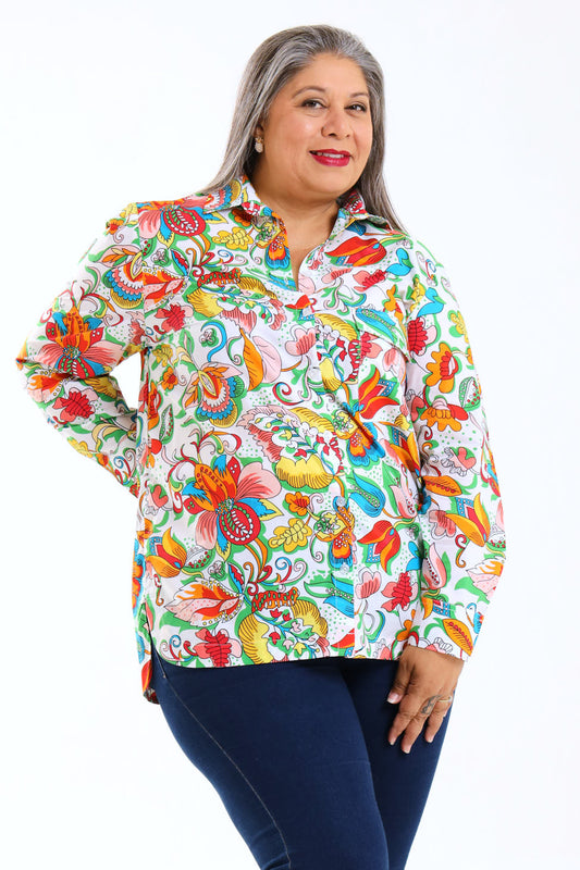 Syringa Shirt- Paisley