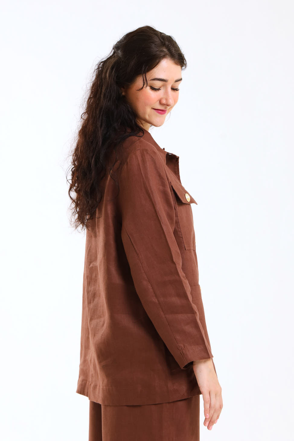 Jacaranda Jacket- Brown