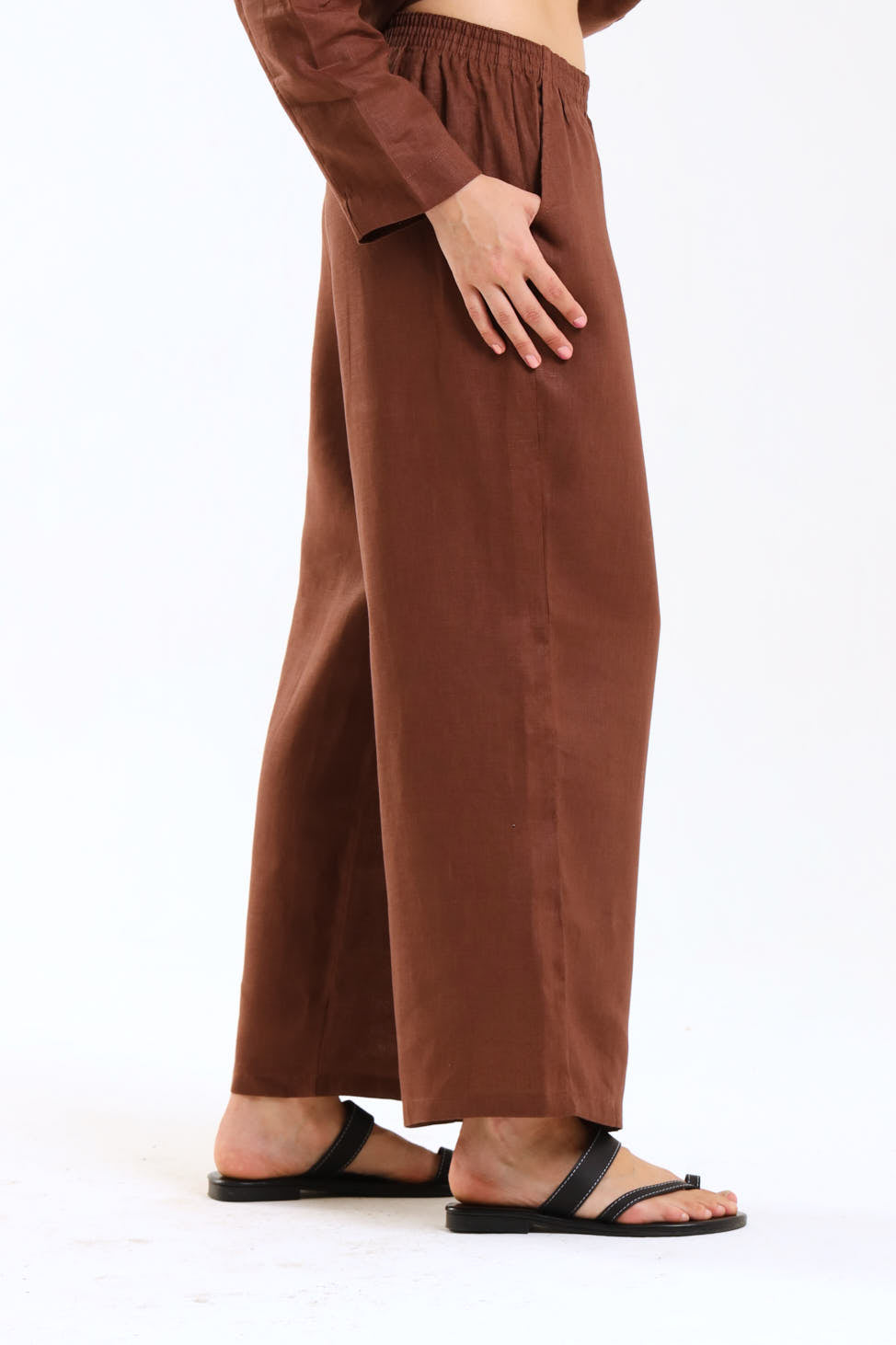 Classic Pants- Brown