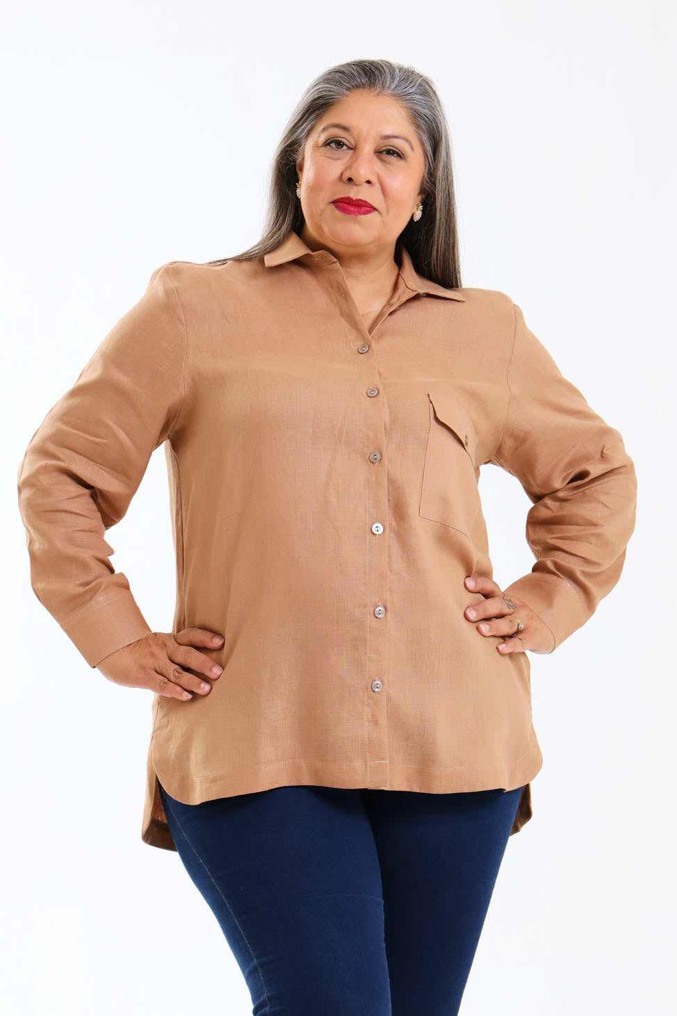 Syringa Shirt- Mocha