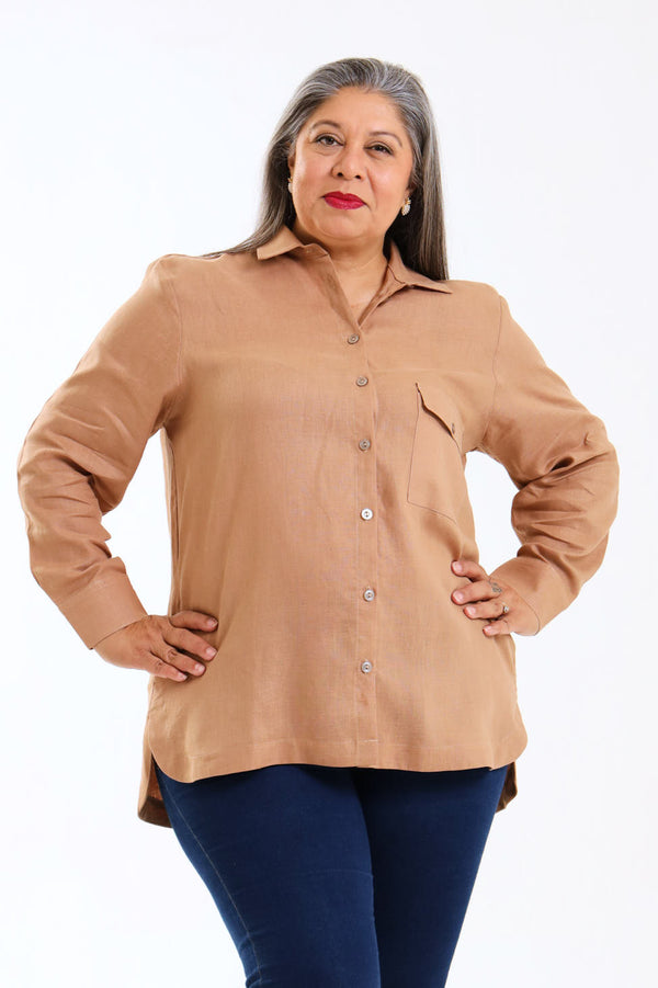 Syringa Shirt- Mocha