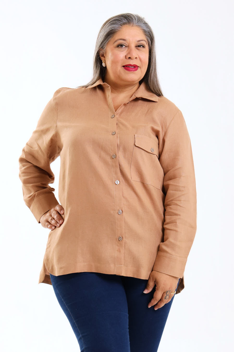 Syringa Shirt- Mocha